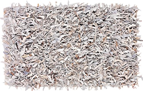 Preisvergleich Produktbild LEDERTEPPICH CHEYENNE 60X90