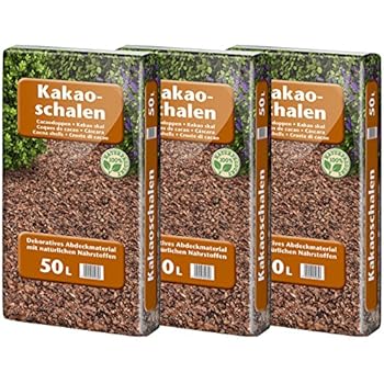 Original COCOA Kakaoschalen Gartenmulch 35 Liter Amazon.de Garten