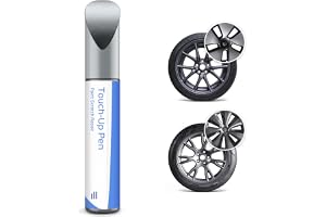 Midnight Silver Tesla fälgar målarpenna gör-det-själv fälgreparation för Model 3 18 tum / Model S 19 tum