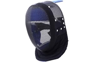 Harilla Fechthelm mit Innenfutter Comfort Fechtausrüstung Fechtmaske zum Üben, Normales XL