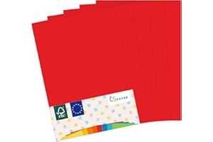 ‎CS WEBKONTOR MADE IN EU 50 Blatt farbiges Papier ROT A4 80 g/m² CS Paper - Druckerpapier, Kopierpapier, Universalpapier zum Drucken, Basteln & Falten im Format DIN A4. Papier für den Heim- & Bürobedarf