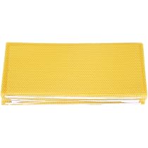20 Stück Bienenwachs Mittelwände DNM 132x90mm - Für Bienenstock & Kerzenherstellung