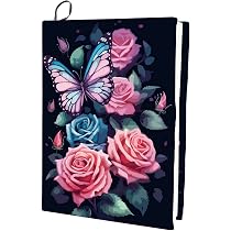 Housse Extensible Pour Livre Motif Tournesol - Protection Lavable, Pour Carnets Et Couvertures Rigides