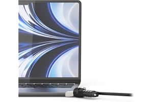 COMPULOCKS Ledge MacBook AIR2022 M2 T-Slot Lock Adapt Comb. CBL Lock Silver