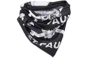 FC St. Pauli Totenkopf Funktionstuch Bandana (schwarz, one Size)