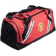 FOCO Officially Licensed Football Manchester United FC Core Stripe Holdall Bag