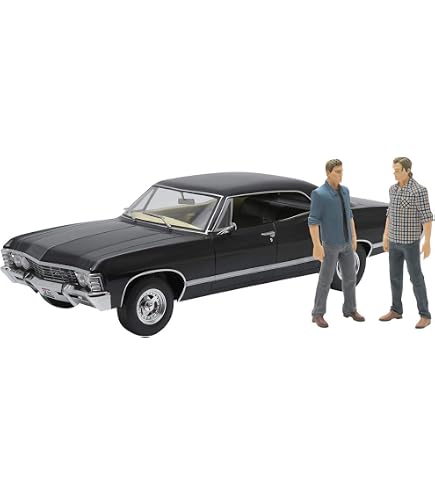 Generisch Chevrol. Impala Sport Sedan mit 2 Figuren 1967 Limousine
