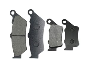 S SYUU Motorcycle Front Rear Brake Pads Compatible with BMW F650CS F650GS F650ST G650X FA209F FA213R
