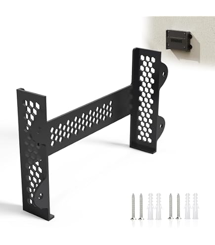 shinar - Supporto da parete in metallo, compatibile con TPLink di rete, per TP-Link TL-SG105 TL-SG1005P TL-SG105 TL-SG105S-M2 TL-SG105E