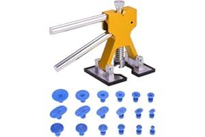 GOOLSKY Herramienta de eliminación de abolladuras automotriz Extractor de carrocería Carrocería sin Pintura Dent Lifter
