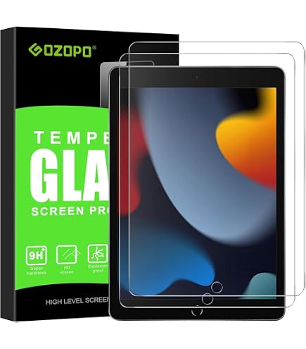2 Pellicole Protettive Per IPad Air 5/4 E IPad Pro 11'' - Durezza 9H, Antigraffio, Antiimpronte, Spessore 0.33 Mm