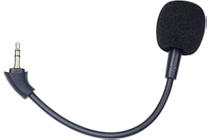 Yaowanguan Microfono di ricambio con spina da 3,5mm per cuffie da gioco HyperX Cloud Alpha S/Cloud Alpha/Cloud Alpha Cloud 9 (17cm/6,7pollici)