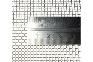 INOXIA WIRE MESH 2mm Hole Size - Stainless Steel 304L - Cut Size: 15cm x 15cm - 10 Mesh Count - Woven Wire Mesh - By Inoxia