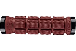 Lizard Skins Northshore-Dual Lock-On-Deep Red, Grips Unisex-Adult, Not Mentioned