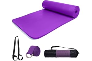 SMALLRUN Esterilla Yoga Esterilla Pilates Antideslizante Alfombrilla de Yoga Esterilla Deporte Yoga Mat para Pilates Yoga Fitness 183x61cm