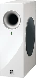 Yamaha NS SW 210 Advanced YST II und Linearer Bass Port Subwoofer (100 W, 16 cm Tieftöner) klavierlackweiß