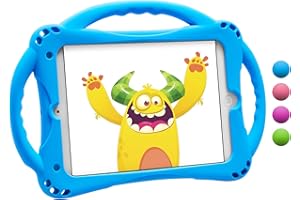 TopEsct iPad Mini Case Kids Shockproof Handle Stand Cover for iPad Mini, Mini 2, Mini 3, Mini 4 and Mini 5(2019 Model) (Blue)