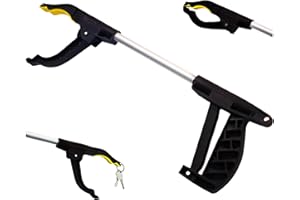 Dewsoy 16inch Litter Pickers for Children, Helping Hand Grabbers for Disabled, Grabber Stick, Rubbish Picker Grabber, Disability Aids, Pick up Stick Grabber, Reacher