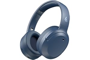 Edifier W820NB Plus Gen 2 bezprzewodowe słuchawki słuchawkowe z redukcją hałasu nad uszami, -49 dB ANC, LDAC Hi-Res Audio, czas odtwarzania 88H, dźwięk przestrzenny, ochrona głośności - Navy