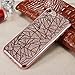 EUWLY Housse de Protection pour iPhone 5S / iPhone SE,iPhone 5S/SE Paillettes Coque, Housse de Luxe Bling Sparkly Strass Glitter TPU Silicone Housse de Protection Douce Crystal Glossy TPU Housse,Homme Femme Fille Flexible Soft Gel Protective Case TPU Doux Housse Etui de Protection Coque Coquille Ultra-Mince Caoutchouc Bumper Scratch Résistant Shockproof Anti Choc Protecteur Cas Couverture pour iPh