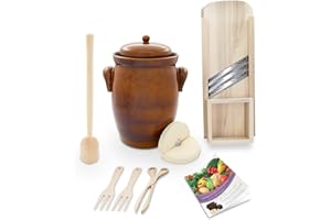 K&K Keramik Gärtopf-Set 10 Liter [Form 2]