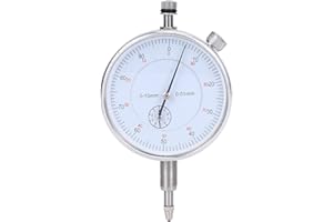 Ksrnsne Indicateur cadran manomètre 0-10 mm Précision 0,01 Résolution de concentricité