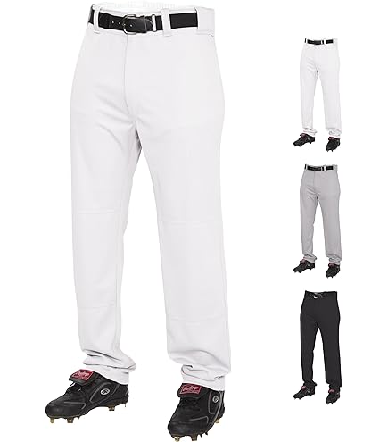 Pantalon Traditionnel à Taille Basse Pour Softball CHAMPRO Bp11 Gris L 752044792792