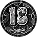 Produktbild Abzeichen Party Dekoration 18. Geburtstag Schwarz
