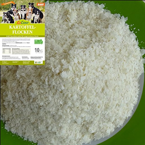 10 kg LuCano fiocchi di patate cani Barf ergaenzung Fodera, senza Cereal