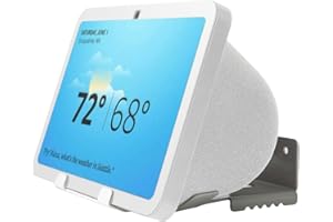 shinar Supporto da parete in metallo per echo Show 8 (3a generazione) accessorio per echo Show 8 3a generazione con gestione dei cavi,