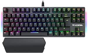 Oversteel TITANIUM TKL - Mechanical Gaming Keyboard, RGB, Red Switch, UK Layout
