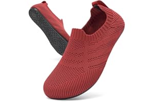 KOWAYI Pantoufles Pieds Nus pour Femme et Homme - Chaussons antidérapants fermés pour la maisonU
