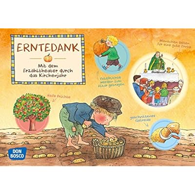 Erntedank: Mit dem Erzähltheater durch das Kirchenjahr. Entdecken. Erzählen. Begreifen. Kamishibai Bildkartenset.