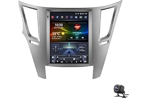 Bilradio för Su-baru Outback lmpreza Legacy 2009-2014 Android 15 Stereo 9'' Pekskärm GPS Navi med trådlös CarPlay Android Aut