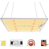 LED Grow Lampe Spider Farmer SF 1000 LED Pflanzenlampe Vollspektrum und Dimmbarer Funktion mit Samsung LM301 LEDs & Mean Well