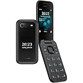 Nokia 2660 Flip - Telefono Cellulare 4G Dual Sim, Tasti Grandi, Tasto SOS, Fotocamera, Bluetooth, Radio FM Wireless e lettore