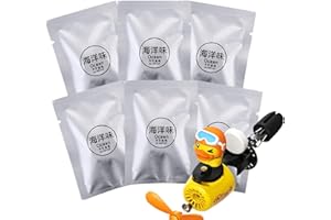 JINGLING 6 Pieces Comprimés d'aromathérapie pour Voiture, Clip Ventilation Voiture, pastilles Remplacement Parfum Solides, diffuseur d'arômes Ornement d'aromathérapie