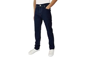 LIEMI Mastino Jeans Uomo Regular Fit – Denim Stretch 5 Tasche, Vita Alta, Gamba Dritta, Comfort & Stile