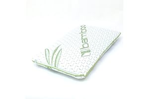 ARLINENS Memory Foam Cot Pillow - Breathable, Super Soft with Organic Bamboo Cover for Kids, Juniors & Toddlers