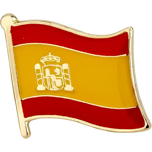Spilla Con Bandiera Del Paese In Miniatura 20mm, Smalto E Finitura Oro, Scegli La Tua Bandiera