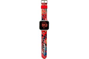 KIDS LICENSING MARVEL Kids Euroswan Orologio LED Spiderman SPD4800