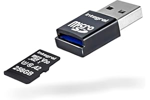 Integral Adapter czytnika kart pamięci micro SD USB3.0 – odczyt do 180 MB/s i prędkość zapisu 130 MB/s, kompaktowy i bardzo elegancki i kompatybilny z micro SD, microSDHC i microSDXC