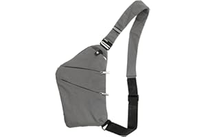 Lixada - Zaino a tracolla leggero per sport all'aria aperta, viaggi, escursionismo, antifurto, borsa a tracolla per uomo e donna