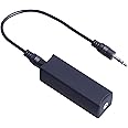 Seatecks Ground Loop Noise Isolator Noise Filter Car Speaker with 3.5mm Jack Audio Cable for Car Audio, Home Stereo System