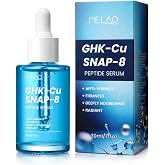 Lazzybeauty GHK-Cu &amp; SNAP-8 Face Serum with Copper Peptide &amp; Hyaluronic Acid, Moisturizing Care for Dry, Off &amp; Mature Skin, S