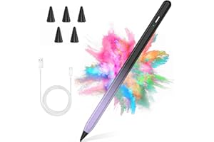 FUWANG Karfun Stylus Pen for iPad Apple 2018-2025, Tablet Pencil with Fast Charging for iPad 11/10/9/8/7/6th Gen,Air 3/4/5/13/M2/M3/M4,Mini 5/6