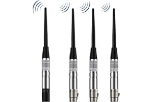 UKFOG Controlador inalámbrico DMX512, paquete de 1 transmisor DMX inalámbrico y 3 receptores 2,4 G ISM macho/hembra para los cabezales de movimiento LED de escenario