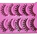 Sanwood® Perfect 5 Pairs Makeup Handmade Messy Natural Cross False Eyelashes Eye Lashes