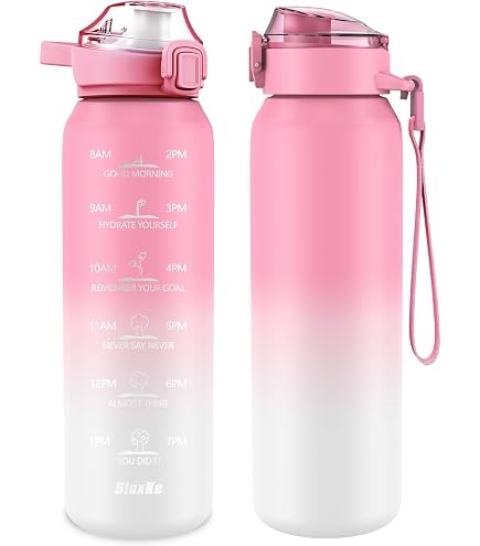 GOPPUS Borraccia Termica In Acciaio Inox 1,2L/40oz Con Cannuccia - Doppia Parete, 3 Coperchi Inclusi (Flip Top, Tappo) - Adatta A Bevande Fredde E Calde