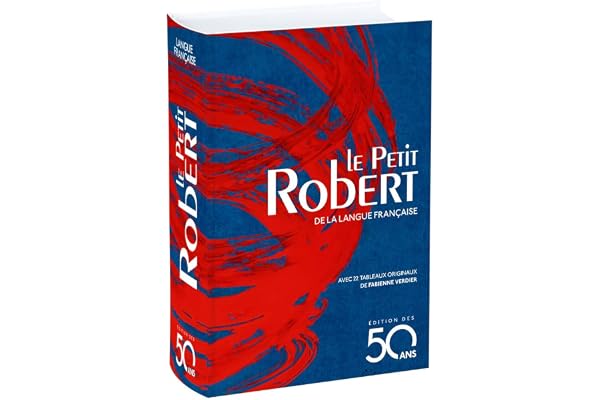 Dictionnaire Le Petit Robert de la langue française - Édition des 50 ans (Couverture Voix - Vortex)